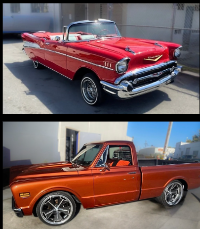 Classic American vehicles